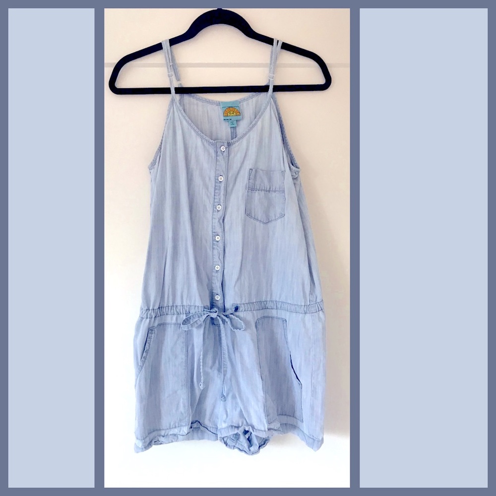 C&C California jeans romper size M
